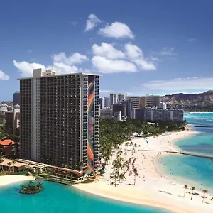 리조트 힐튼 하와이안 빌리지 와이키키 비치
